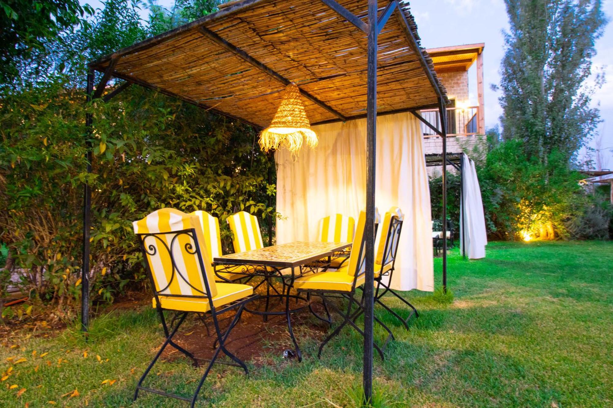 Villa Bio Et Bois -Luxury Bio Farm- à Moulay Yacoub Extérieur photo