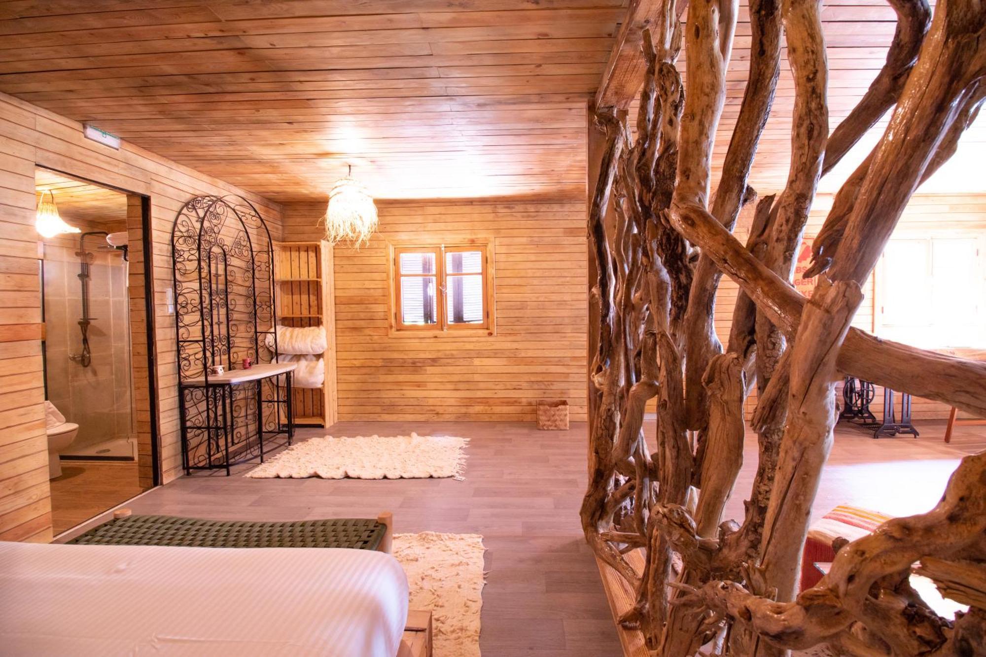 Villa Bio Et Bois -Luxury Bio Farm- à Moulay Yacoub Extérieur photo