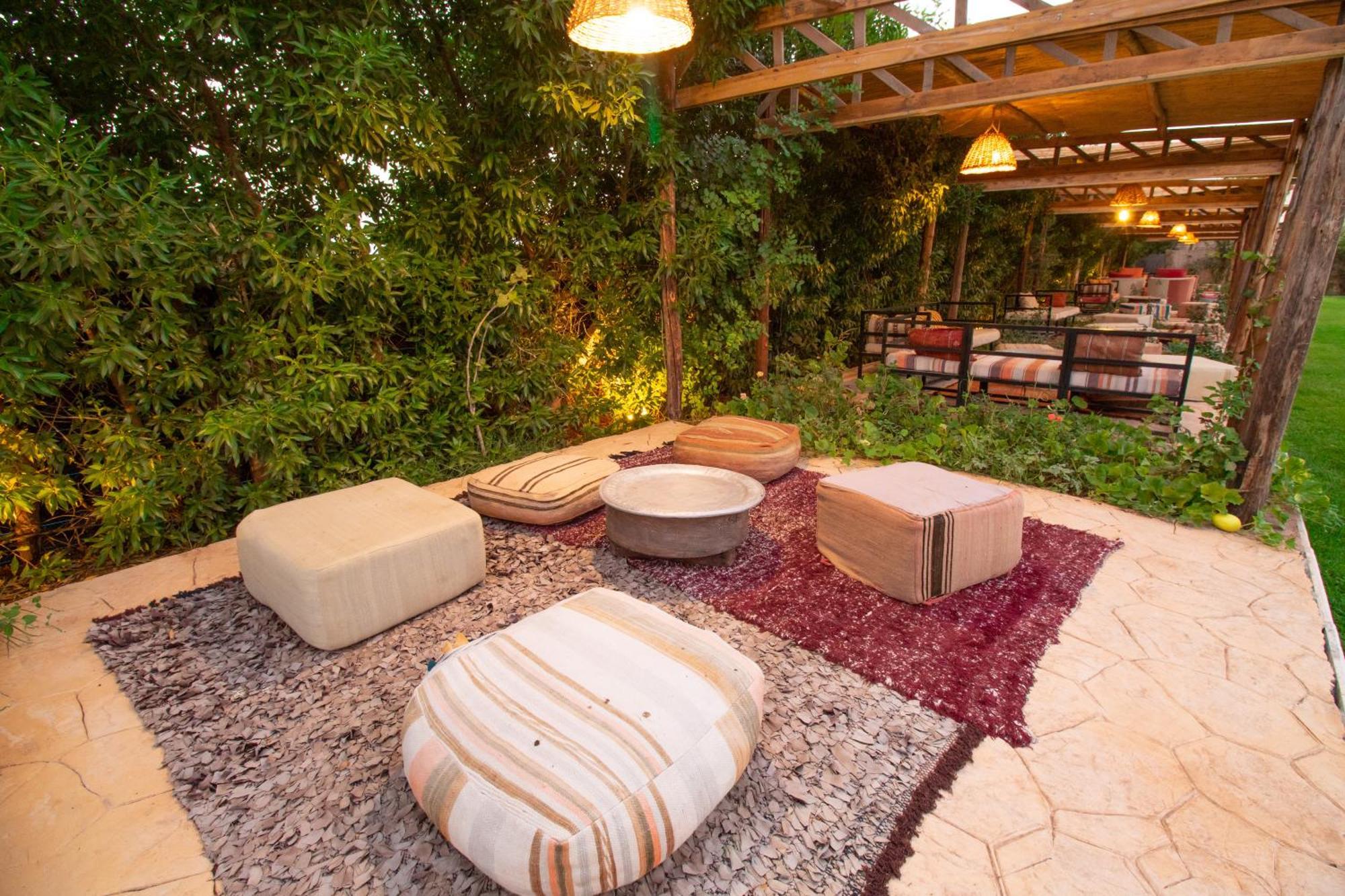 Villa Bio Et Bois -Luxury Bio Farm- à Moulay Yacoub Extérieur photo
