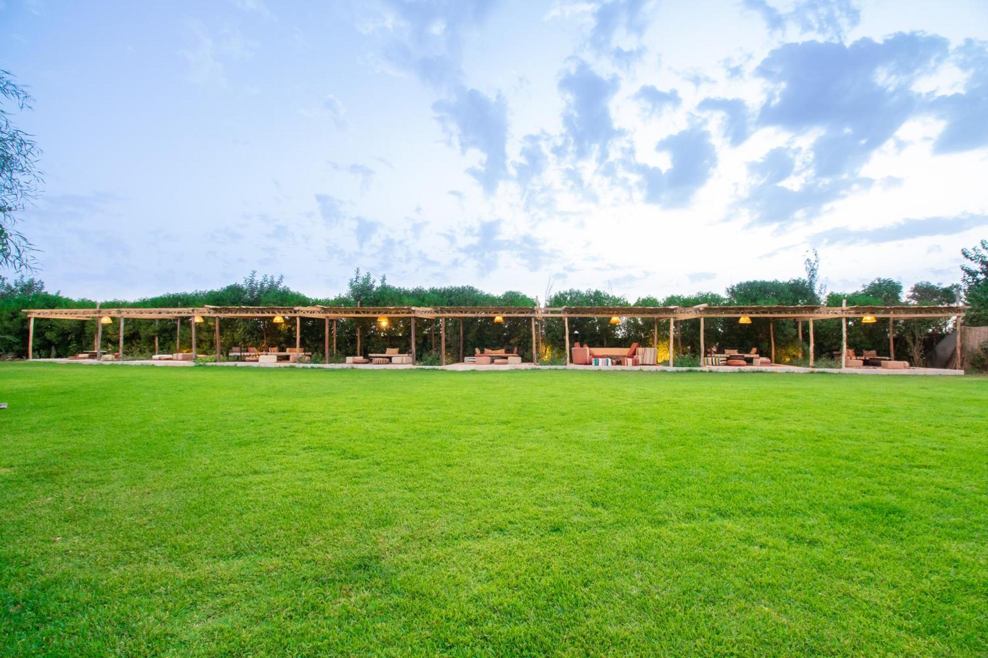 Villa Bio Et Bois -Luxury Bio Farm- à Moulay Yacoub Extérieur photo