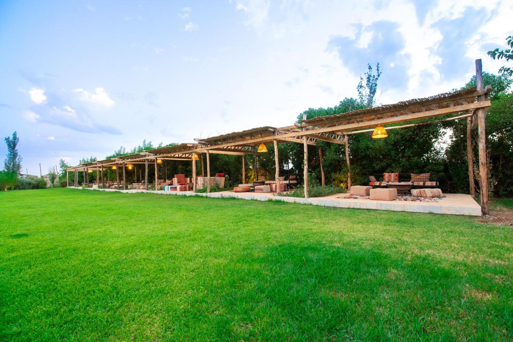 Villa Bio Et Bois -Luxury Bio Farm- à Moulay Yacoub Extérieur photo
