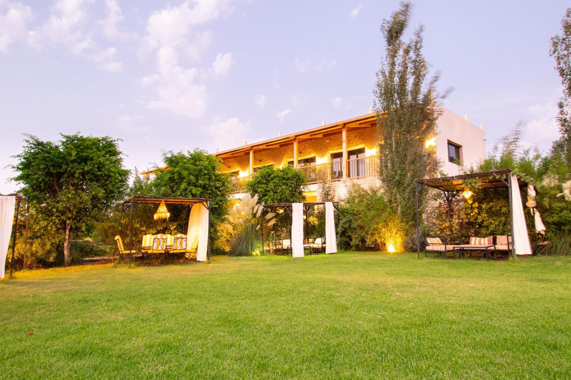 Villa Bio Et Bois -Luxury Bio Farm- à Moulay Yacoub Extérieur photo