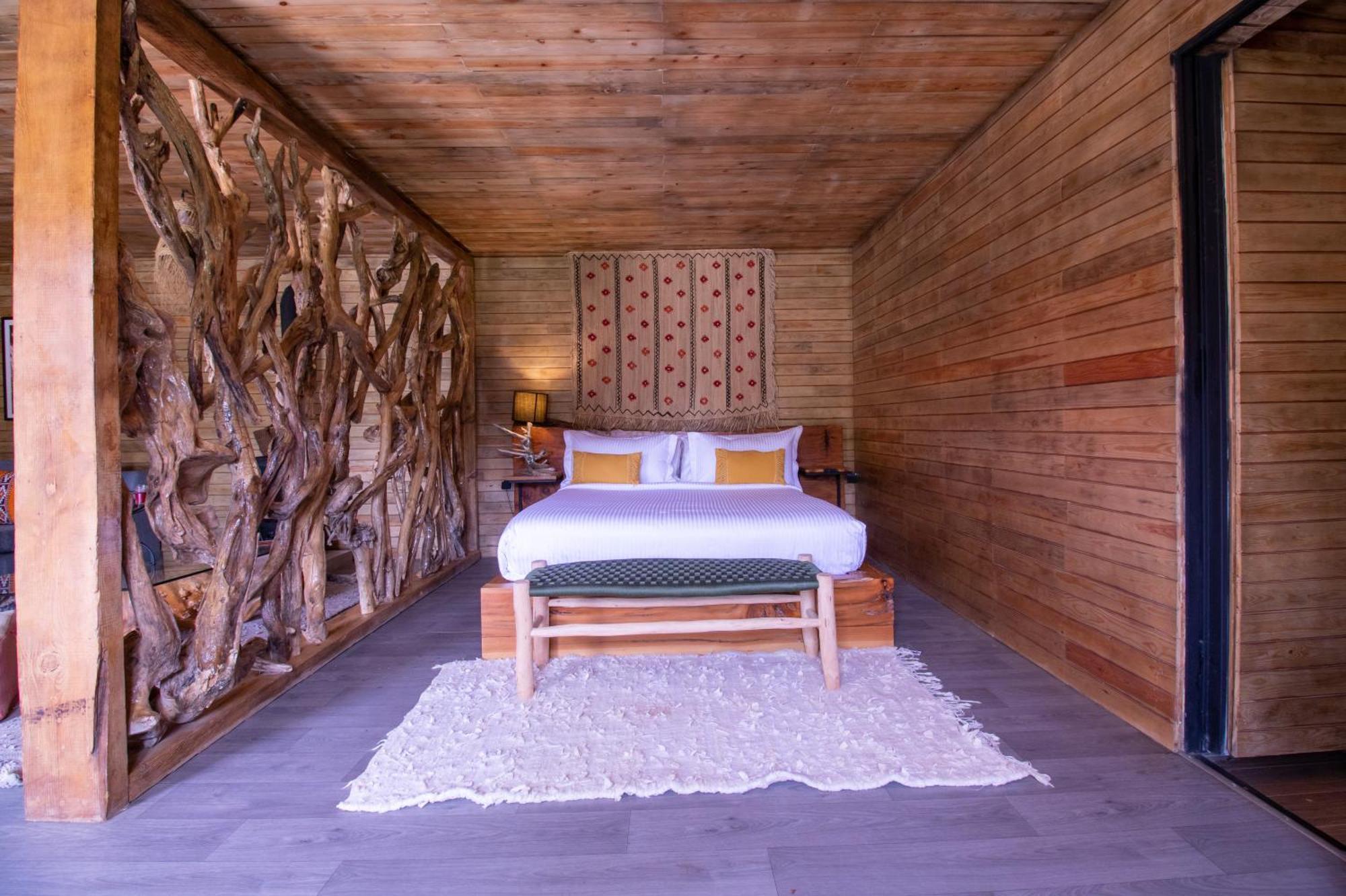 Villa Bio Et Bois -Luxury Bio Farm- à Moulay Yacoub Extérieur photo