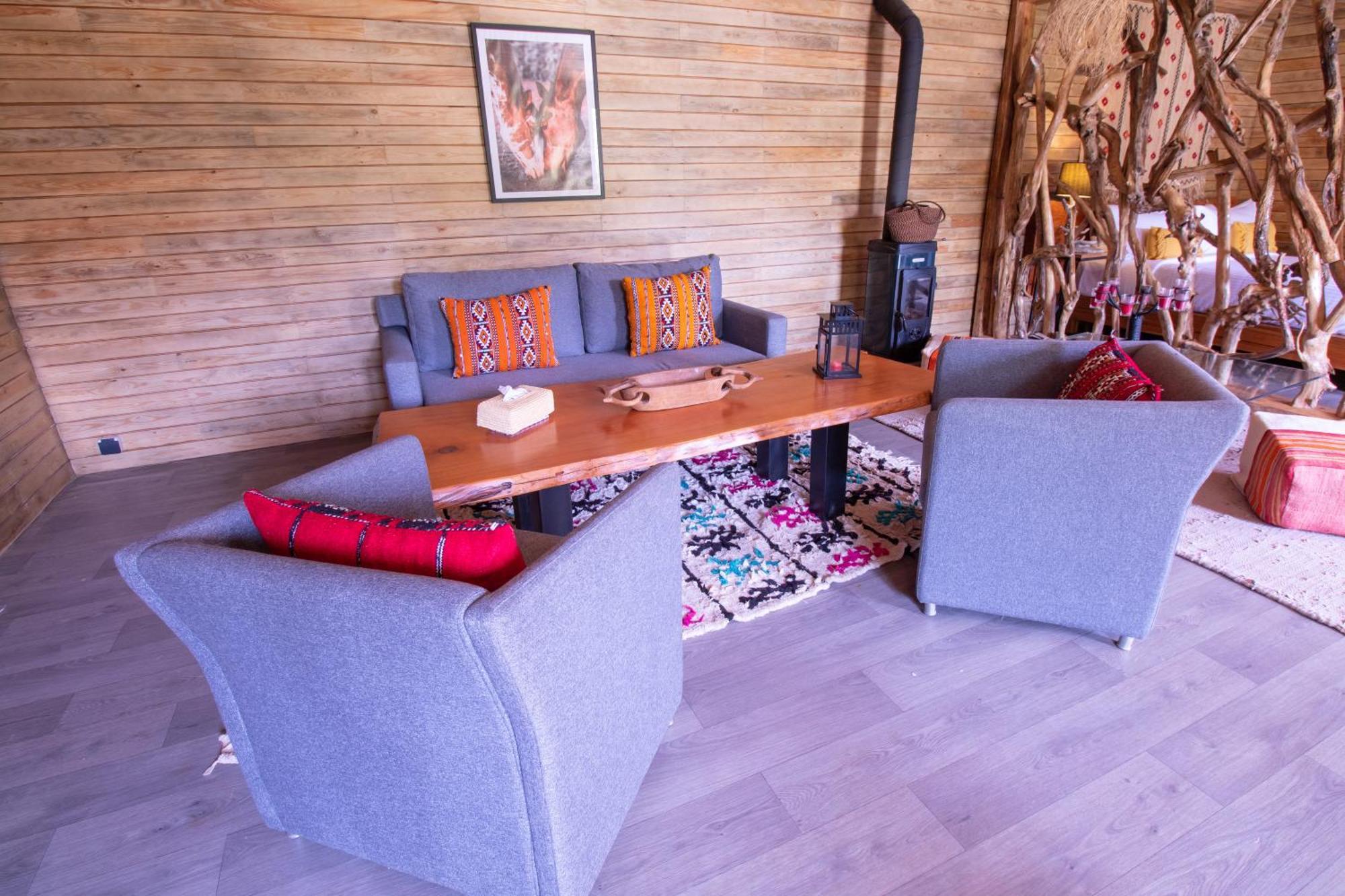 Villa Bio Et Bois -Luxury Bio Farm- à Moulay Yacoub Extérieur photo