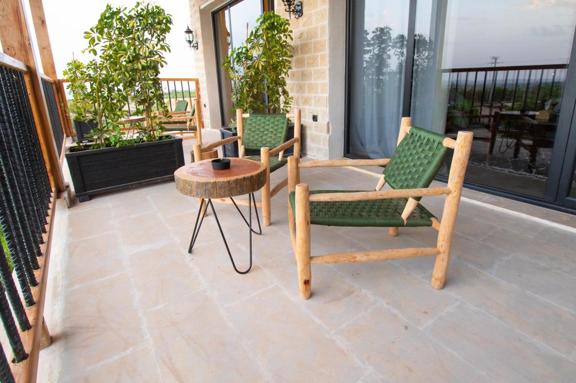 Villa Bio Et Bois -Luxury Bio Farm- à Moulay Yacoub Extérieur photo