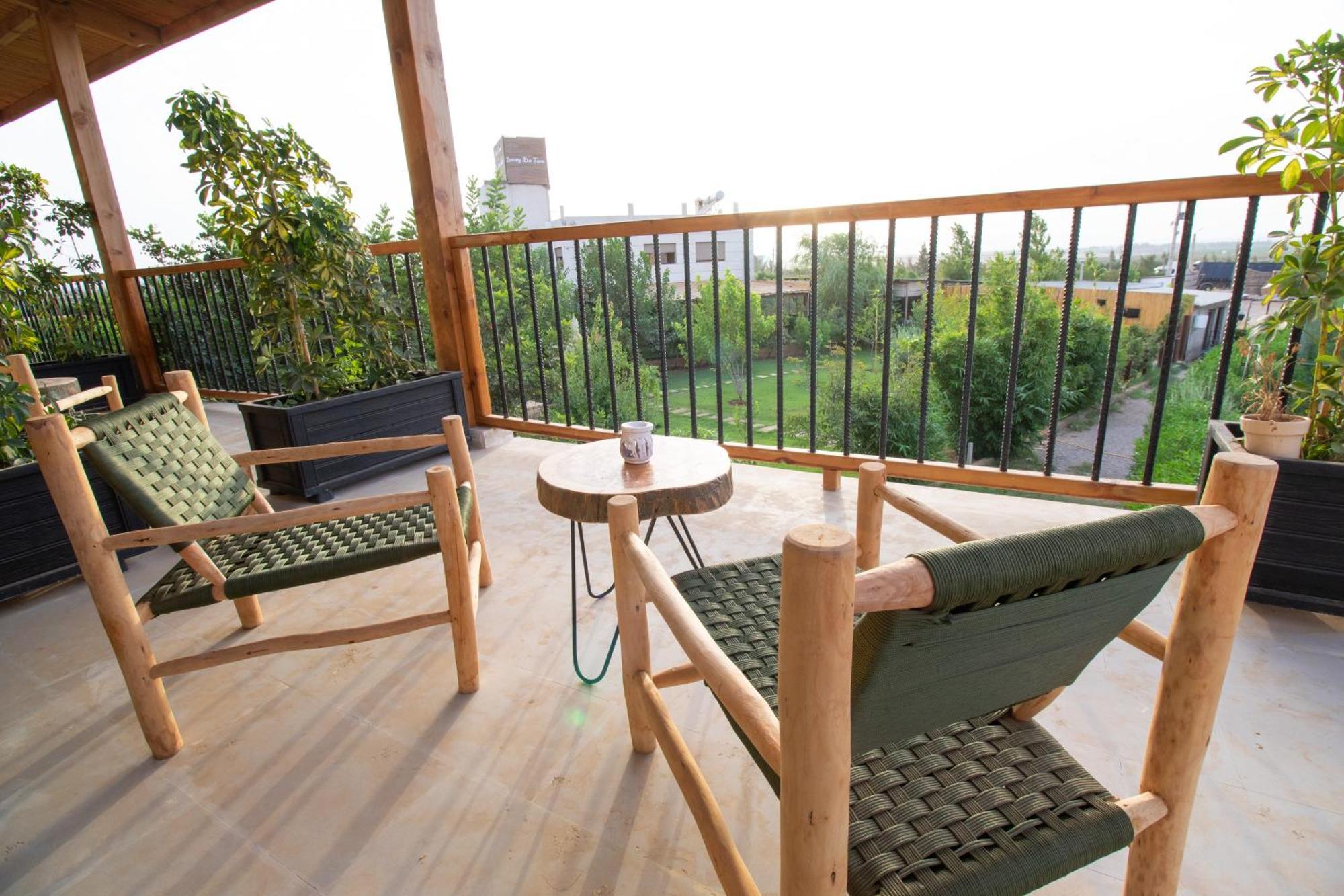 Villa Bio Et Bois -Luxury Bio Farm- à Moulay Yacoub Extérieur photo