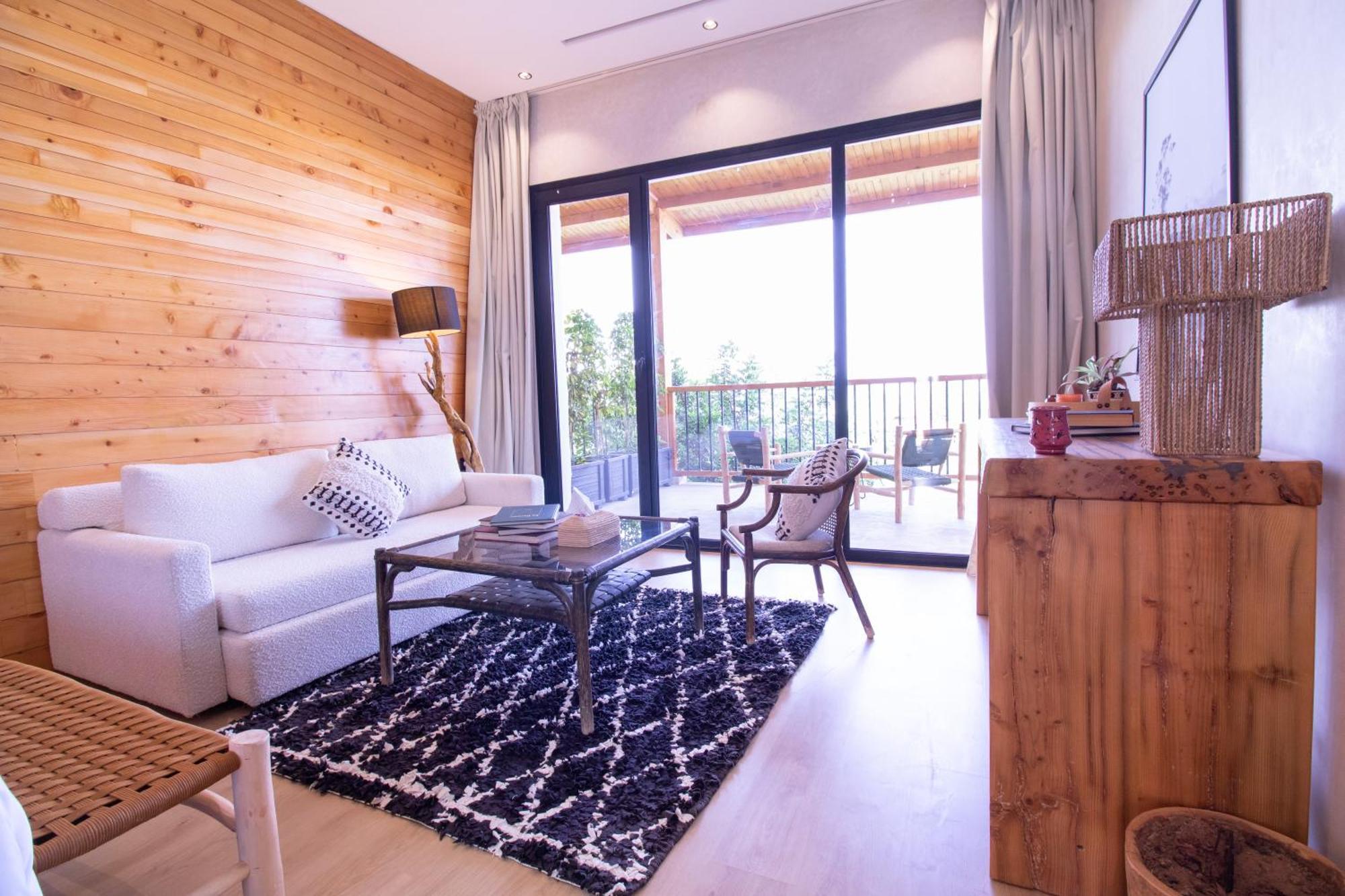 Villa Bio Et Bois -Luxury Bio Farm- à Moulay Yacoub Extérieur photo