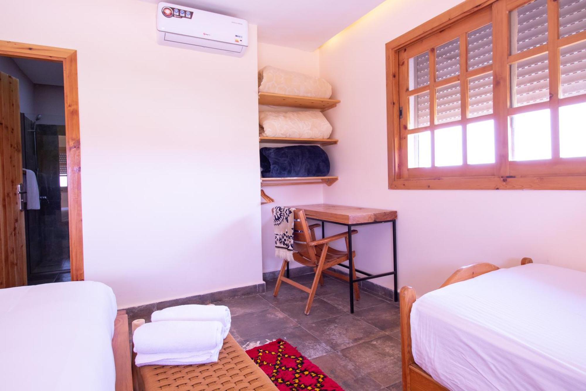 Villa Bio Et Bois -Luxury Bio Farm- à Moulay Yacoub Extérieur photo