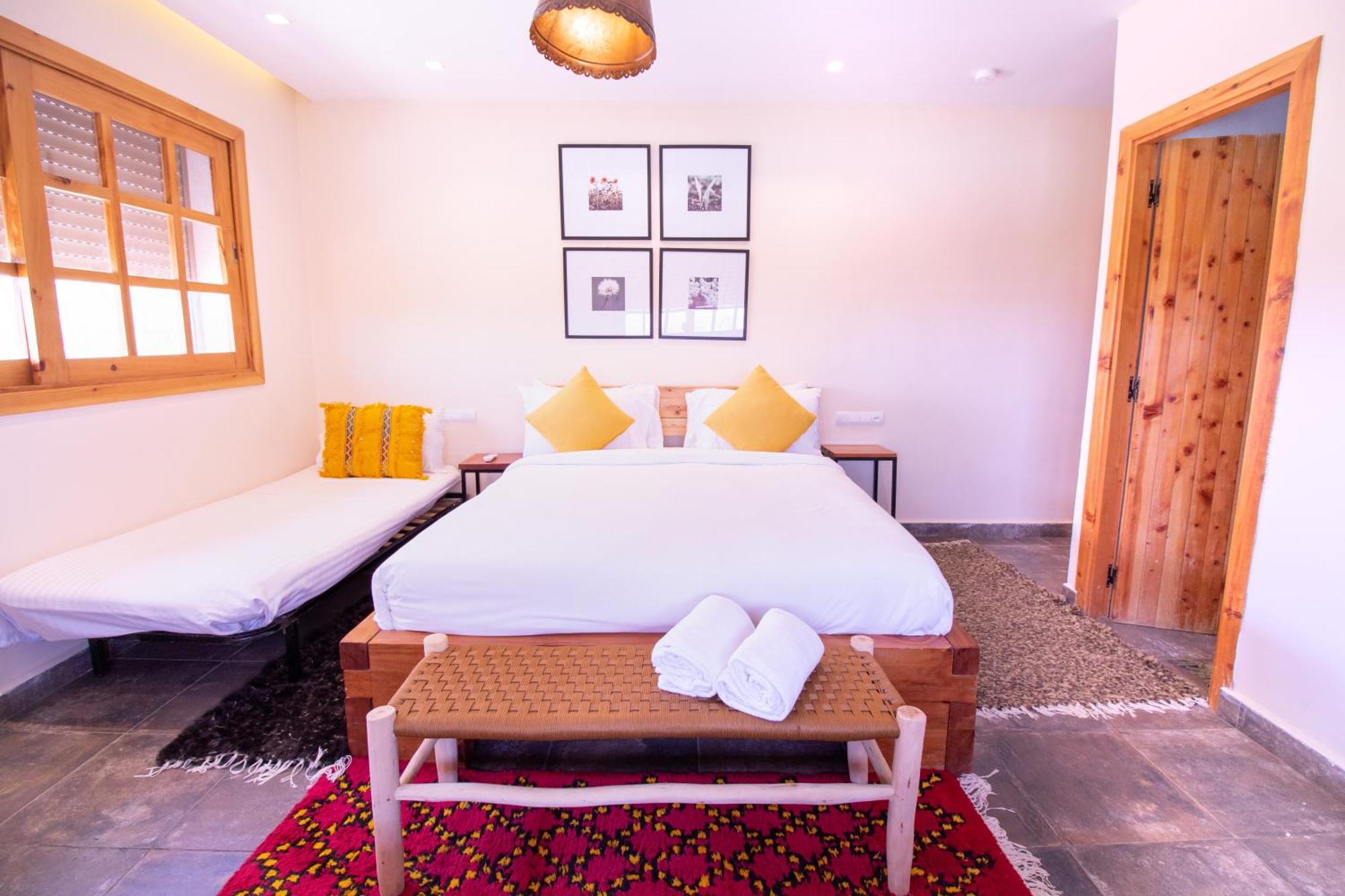 Villa Bio Et Bois -Luxury Bio Farm- à Moulay Yacoub Extérieur photo