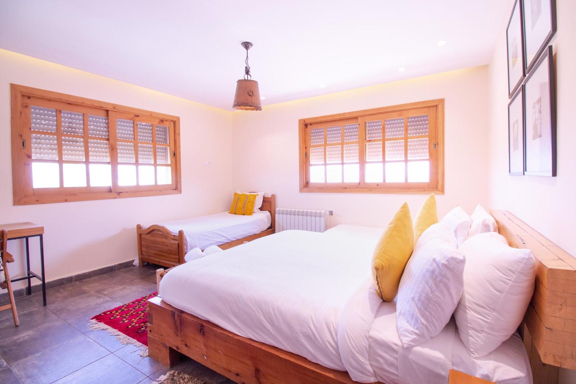 Villa Bio Et Bois -Luxury Bio Farm- à Moulay Yacoub Extérieur photo