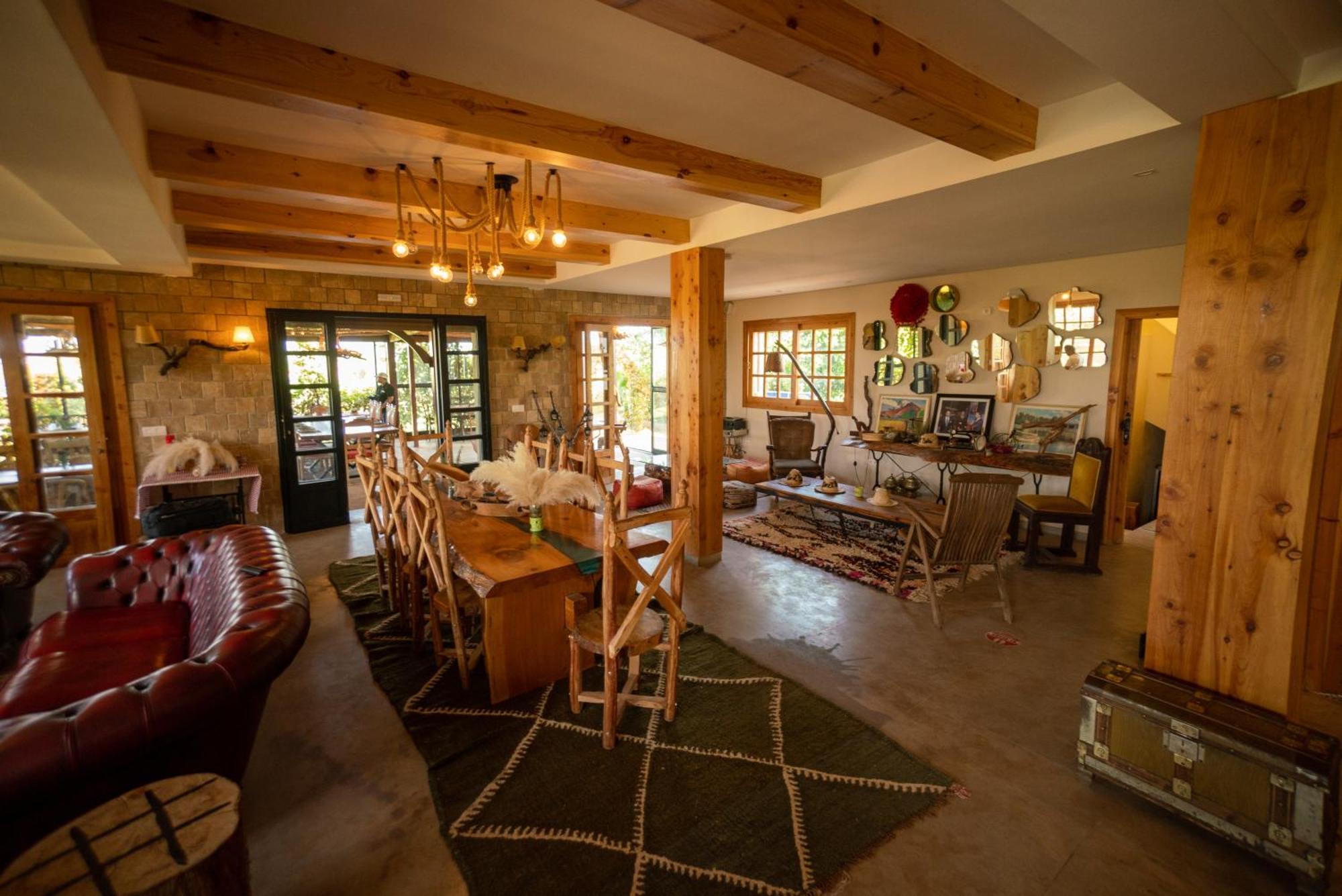 Villa Bio Et Bois -Luxury Bio Farm- à Moulay Yacoub Extérieur photo