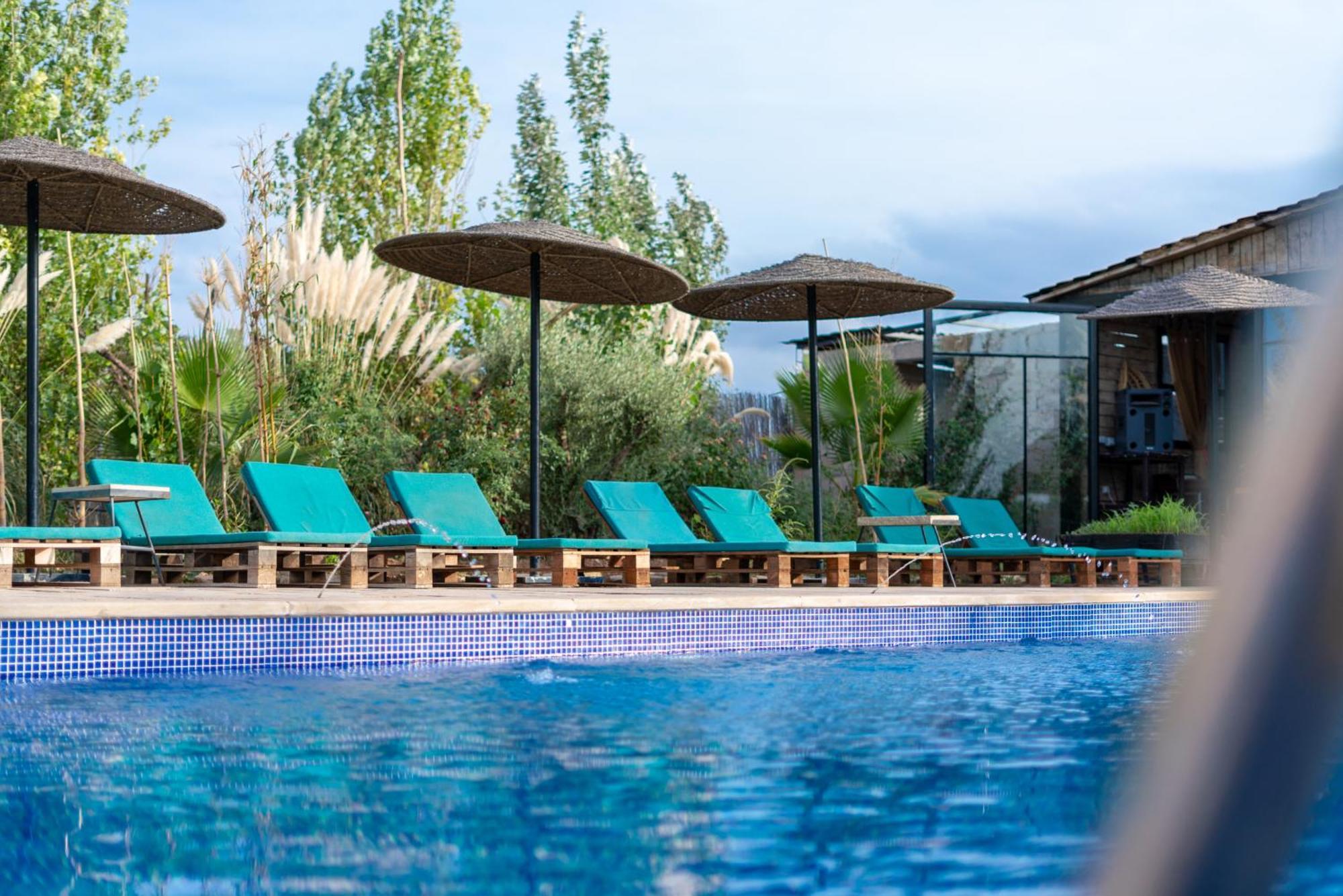 Villa Bio Et Bois -Luxury Bio Farm- à Moulay Yacoub Extérieur photo